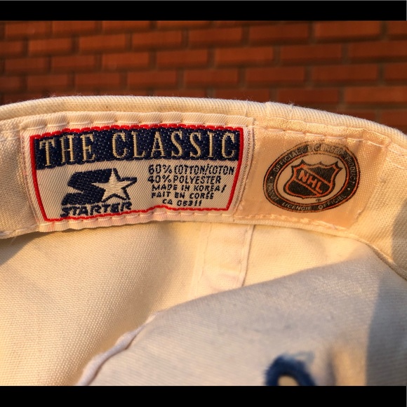 💥SOLD💥 Vintage 90s Quebec Nordiques NHL Starter hat cap - Picture 13 of 14